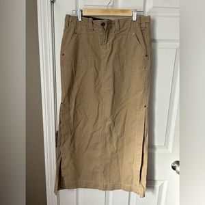 Periscope maxi skirt